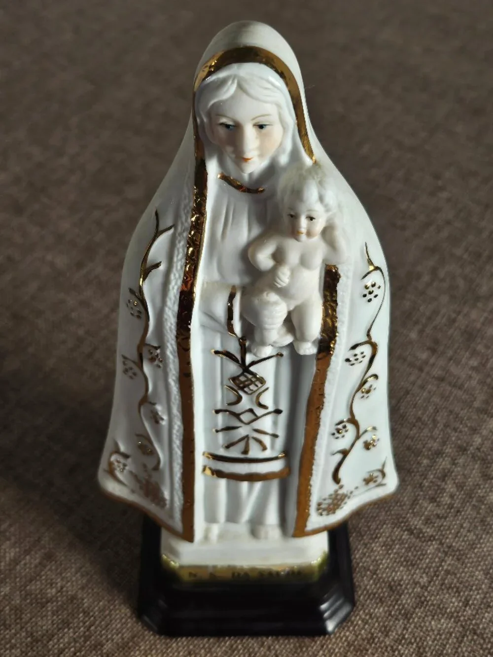 Nossa Senhora da Saude Porcelain Statue Our Lady of Health Madonna And Child